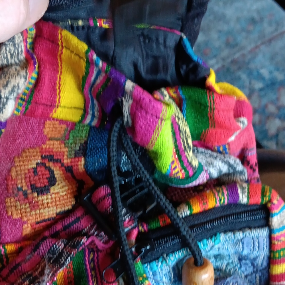 Mini Guatemalan backpack - Picture 4 of 4